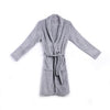 HIRIGIN Men's Winter Warm Robes Thick Lengthened Plush Shawl Bathrobe Kimono Home Clothes Long Sleeved Robe Coat peignoir homme