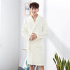 Men Casual Kimono Bathrobe Autumn Winter Flannel Long Robe Thick Warm Sleepwear Plus Size 3xl Nightgown Male Casual Home Wear
